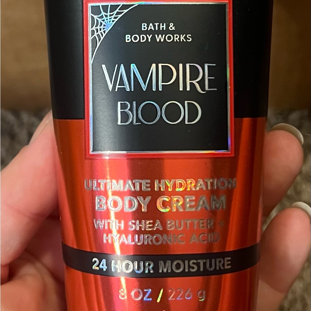 Vampire Blood Bath and Body Works Ultimate Hydration Body Cream 8 oz